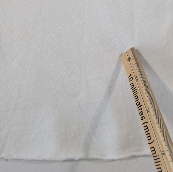 Emerson Fry White Long Sleeve Mock Neck Cotton Dress NWT Size Medium - Picture 13 of 14